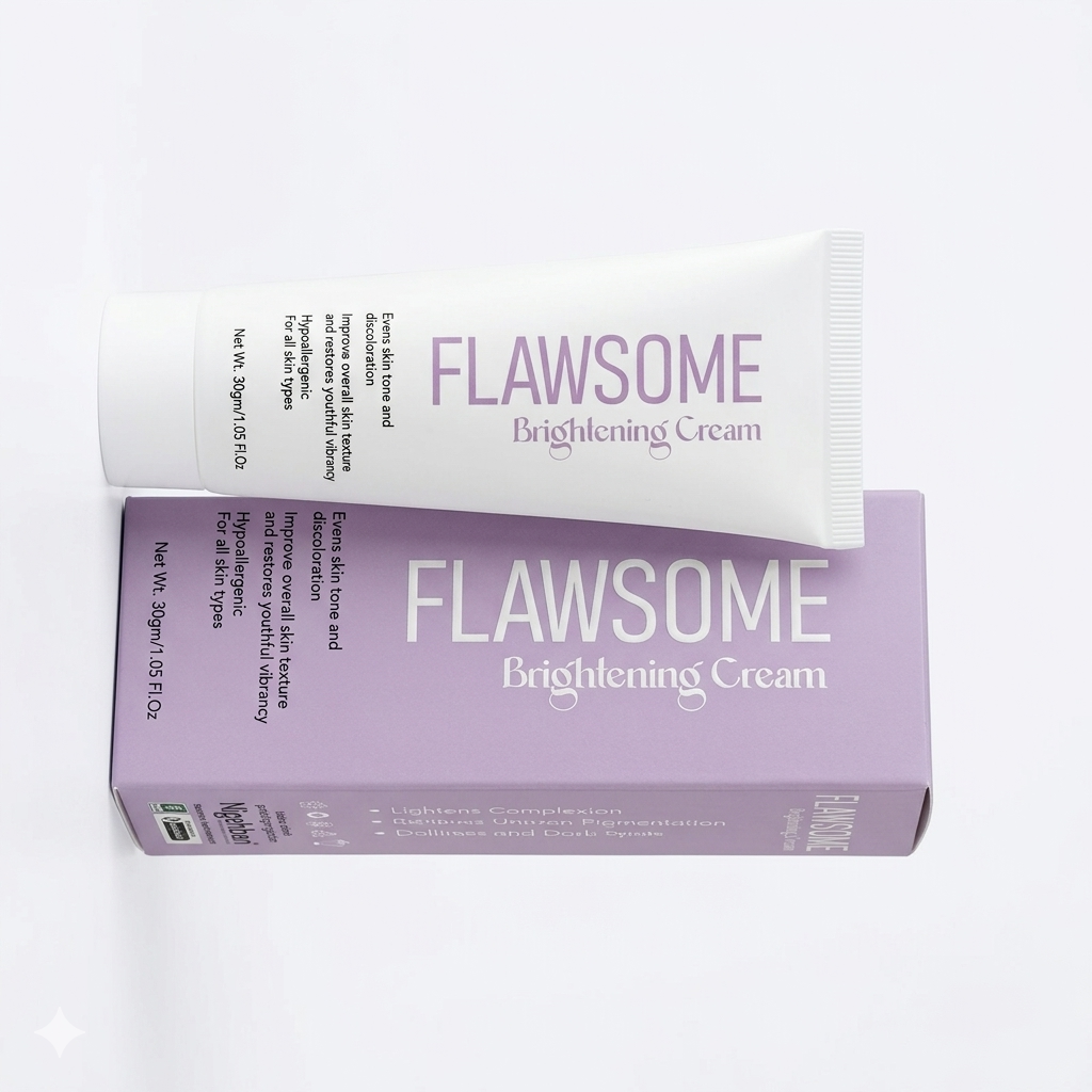 FLAWSOME Brightening Cream – Advanced Skin Radiance & Youthful Glow Formula